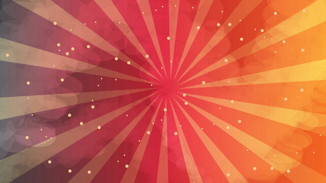 Red Star Burst Background