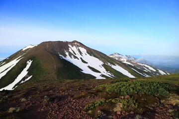 北海道　美瑛富士からの美瑛岳方面
