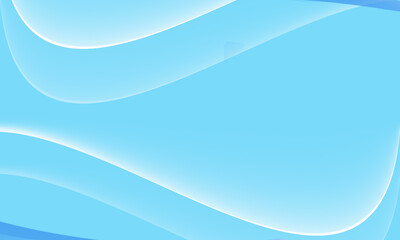 Soft light blue background with curve pattern graphics for illustration