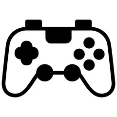 gamepad glyph icon © zulfa