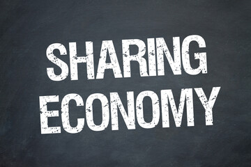 Fototapeta premium Sharing Economy