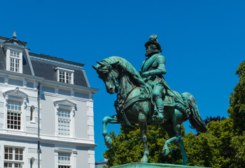 Equestrian Statue Of Wilhelm Den Haag Netherlands