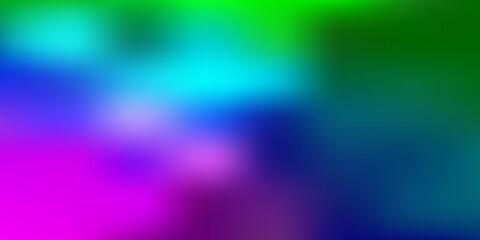 Light multicolor vector abstract blur layout.