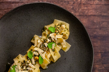 Pappardelle ao Pesto