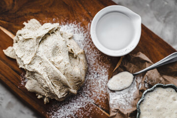 sourdough for bread natural yeast healthy bread 