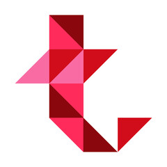 Letter logo vector. Suitable for iconic logo.