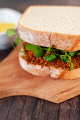 Katsu Sando with Wasabi Mayonnaise