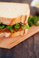 Katsu Sando with Wasabi Mayonnaise