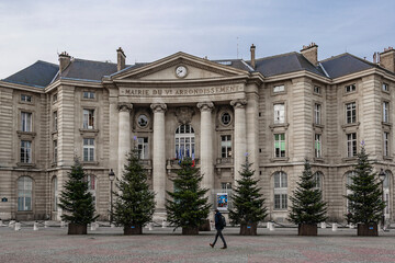 5t District Town Hall Building, Paris, France
