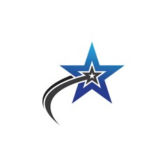 Star icon template vector