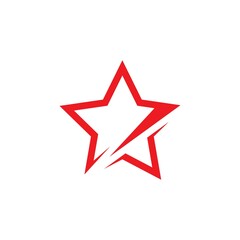 Obraz premium Star icon template vector