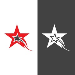 Star icon template vector