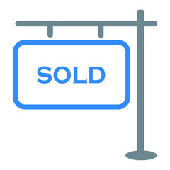 House, property, sold icon
