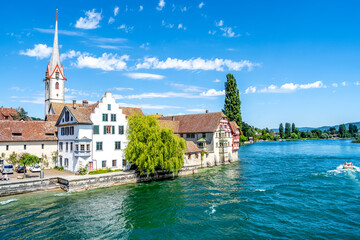 Stein am Rhein, Rhein, Schweiz 