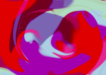 Blurred psychedelic Cosmic Swirl image