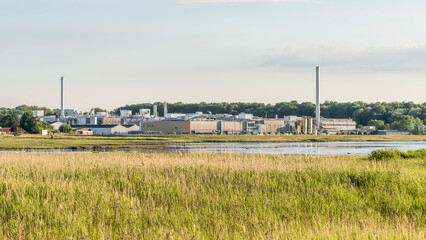 catalyst factory Haldor Topsoe at the Roskilde firth in Frederikssund, Denmark, June 28, 2022