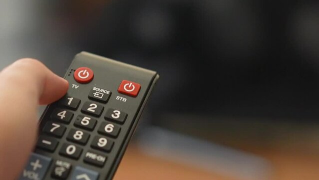 Pressing power button tv remote turning off