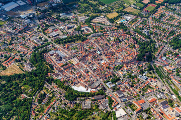 Einbeck, Luftbild, Niedersachsen