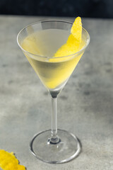 Boozy Cold Lemon Gin Martini