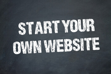 Start your own Website