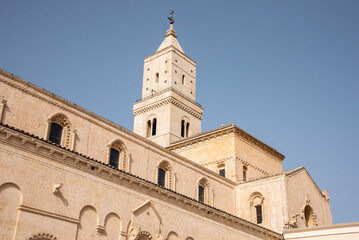 Cathedral of Maria Santissima della Bruna and Saint Eustache in Matera, Italy