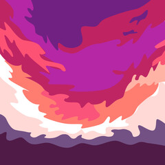 Obraz premium Abstract colorful hand drawn painting. texture background. Abstract contemporary art for background 