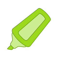 Marker isolated on white background