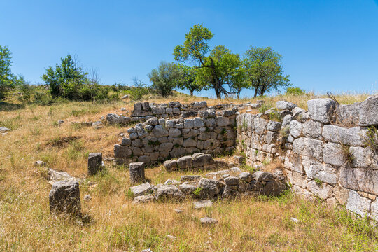 Norba, Ancient Town Of Latium On The Western Edge Of The Monti Lepini, Latina Province, Lazio, Italy