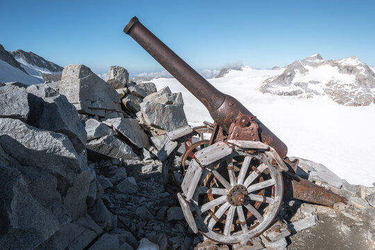Cannone di Cresta Croce - Guerra Bianca in Adamello
