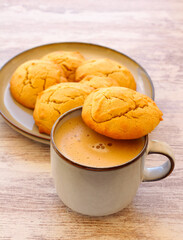 Soft peanut butter cookies