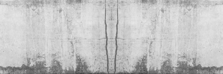 Old wall panorama texture cement dirty gray with black  background abstract grey and silver color design are light with white background.