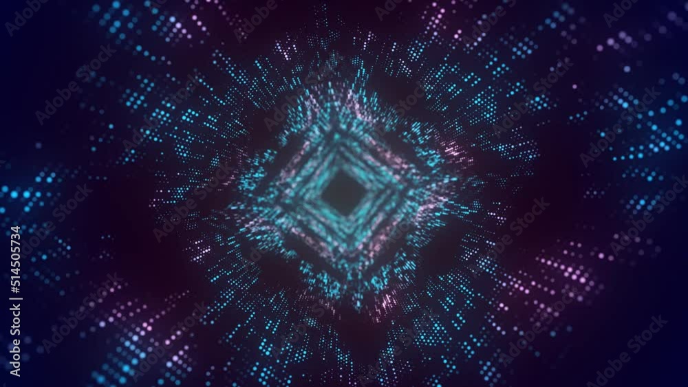 Poster abstract digital background. data flow information. concept of digital communication. big data visua