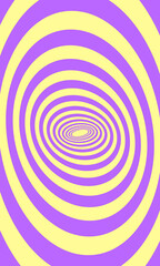 1970 Trippy and Wavy Swirl Pattern. Vintage Psychedelic. Hand-Drawn Vector Illustration. Seventies Style, Groovy Wallpaper, Print. Flat Design, Hippie Aesthetic. Y2K. 70s, 80s, 90s vibes.