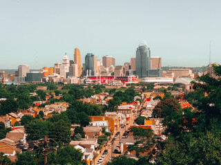 Naklejka premium Cincinnati Skyline