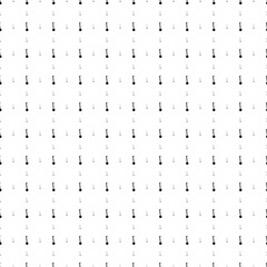 Square seamless background pattern from geometric shapes are different sizes and opacity. The pattern is evenly filled with black gyroscooters. Vector illustration on white background