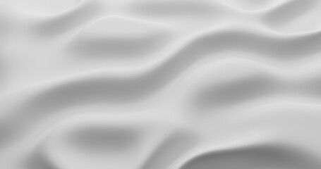 Obraz premium White cloth texture background. 3d rendering. 