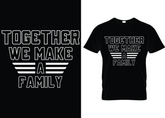 Fototapeta premium Summer family typography vector t shirt design...