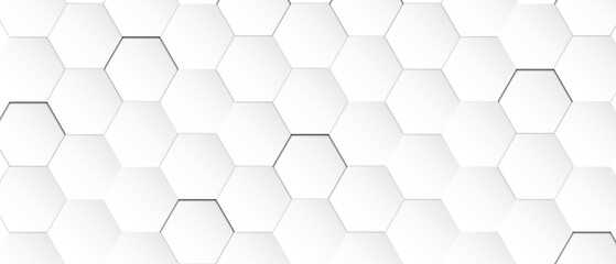 bright grey abstract honeycomb background