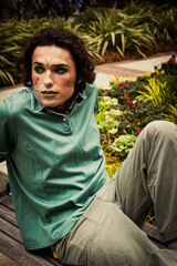 Fototapeta premium Portrait in the Park (6)