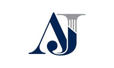 Initial AJ Law Firm Logo