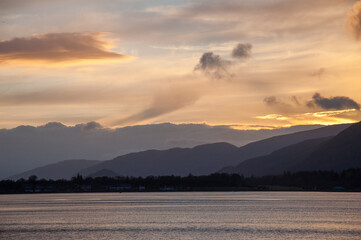 Loch Linnhe Sunset in the Scottish Highlands