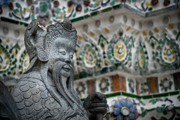 statue in temple in thailand