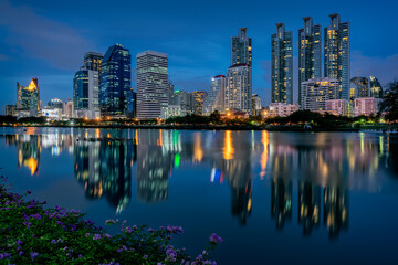 Fototapeta na wymiar Skyline of Bangkok