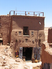 abandoned house in the desert
