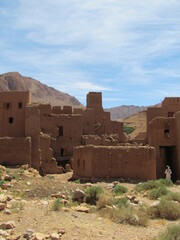 old fortress in the desert