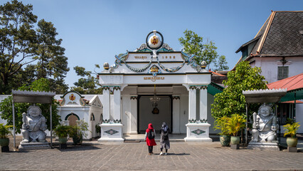 palace in Yogyakarta - obrazy, fototapety, plakaty