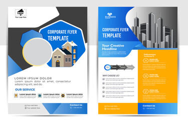 Business Presentation, Corporate Book Cover Design, Business Brochure, Annual Report, Magazine Poster, Portfolio, Modern Flyer, Flyer poster,  brochure cover design layout , vector template.