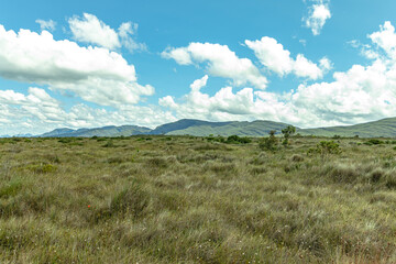 natural landscape in Cascavel district, city of Ibicoara, State of Bahia, Brazil