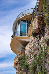 Balcon de europa in Nerja am Felshang