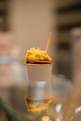 close up icecream